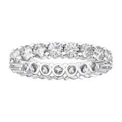 Platin Eternity Diamantring '2 Ct. tw'