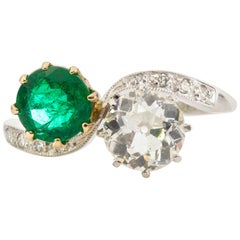 Art Deco Solitaire Rings