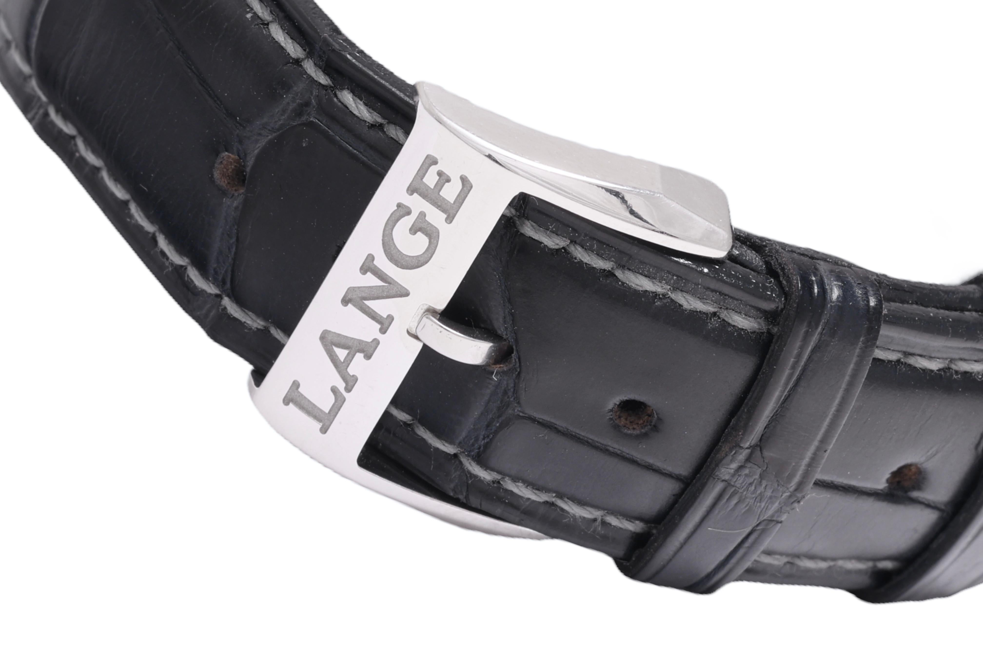 Montre-bracelet Lange Sohne 1815, certificat Lange comme neuf Réf. 206.025 en vente 5