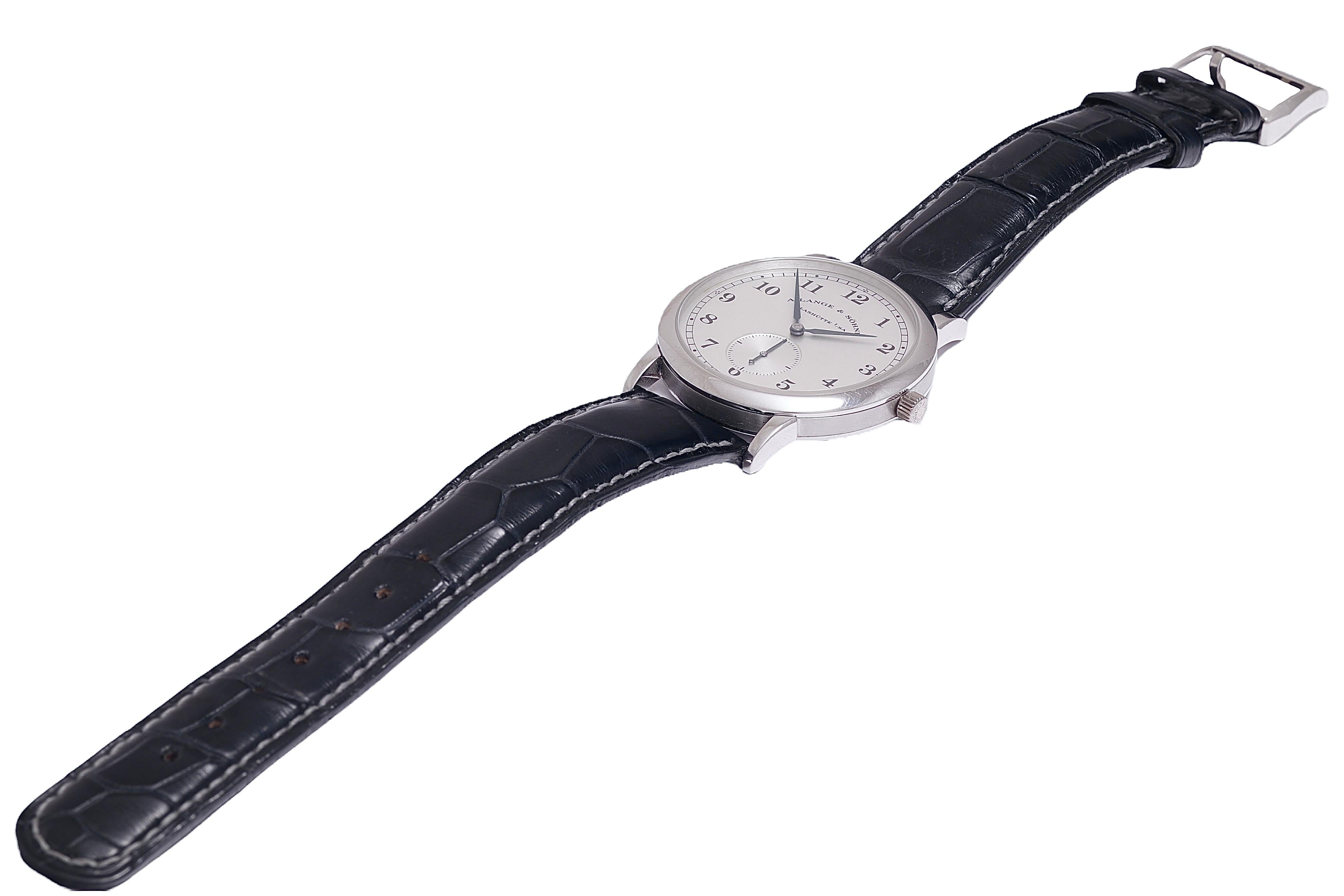 Montre-bracelet Lange Sohne 1815, certificat Lange comme neuf Réf. 206.025 en vente 1