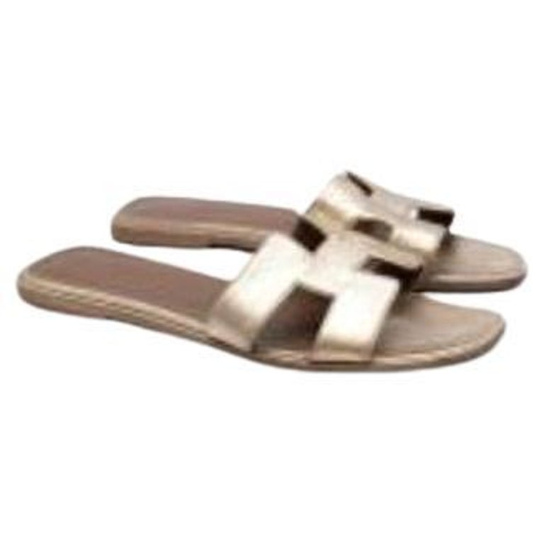 0ran Sandal Caviar Light Brown Leather