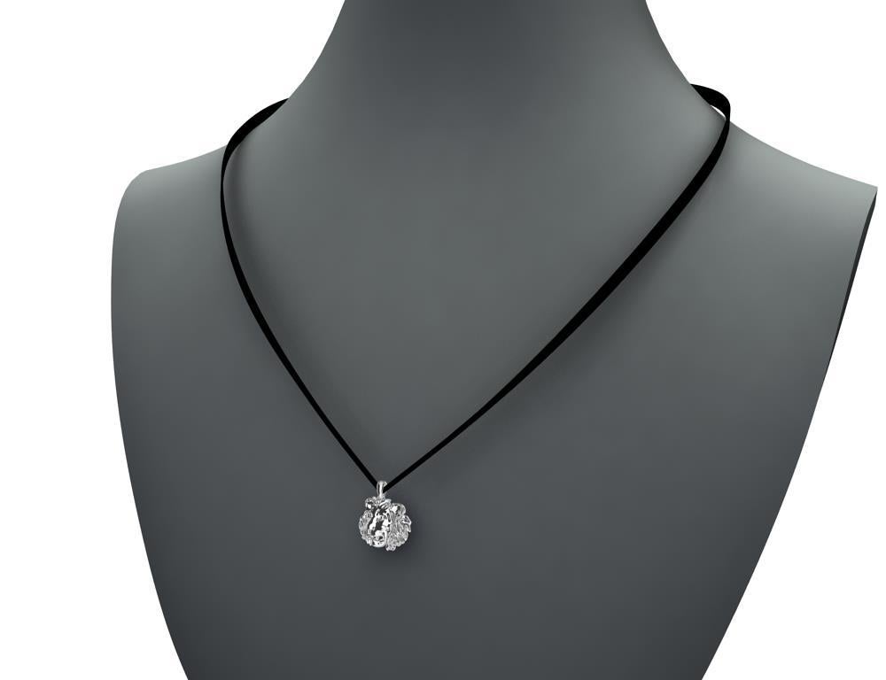 Anhänger-Halskette mit Löwenanhänger für Damen oder Herren im Angebot