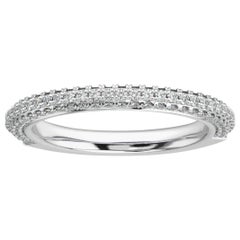 Platinum Louise Diamond Ring '1/2 Ct. Tw'