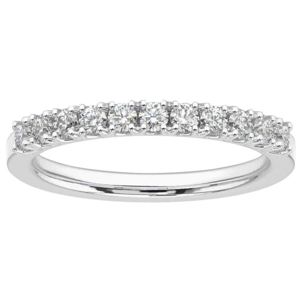 Platinum Mae Crown Diamond Ring '1/2 Ct. Tw' For Sale