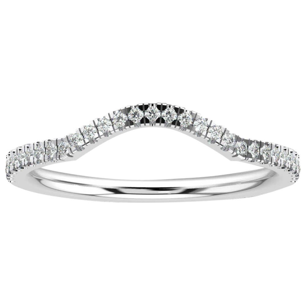 Platinum Mati Diamond Ring '1/6 Carat'