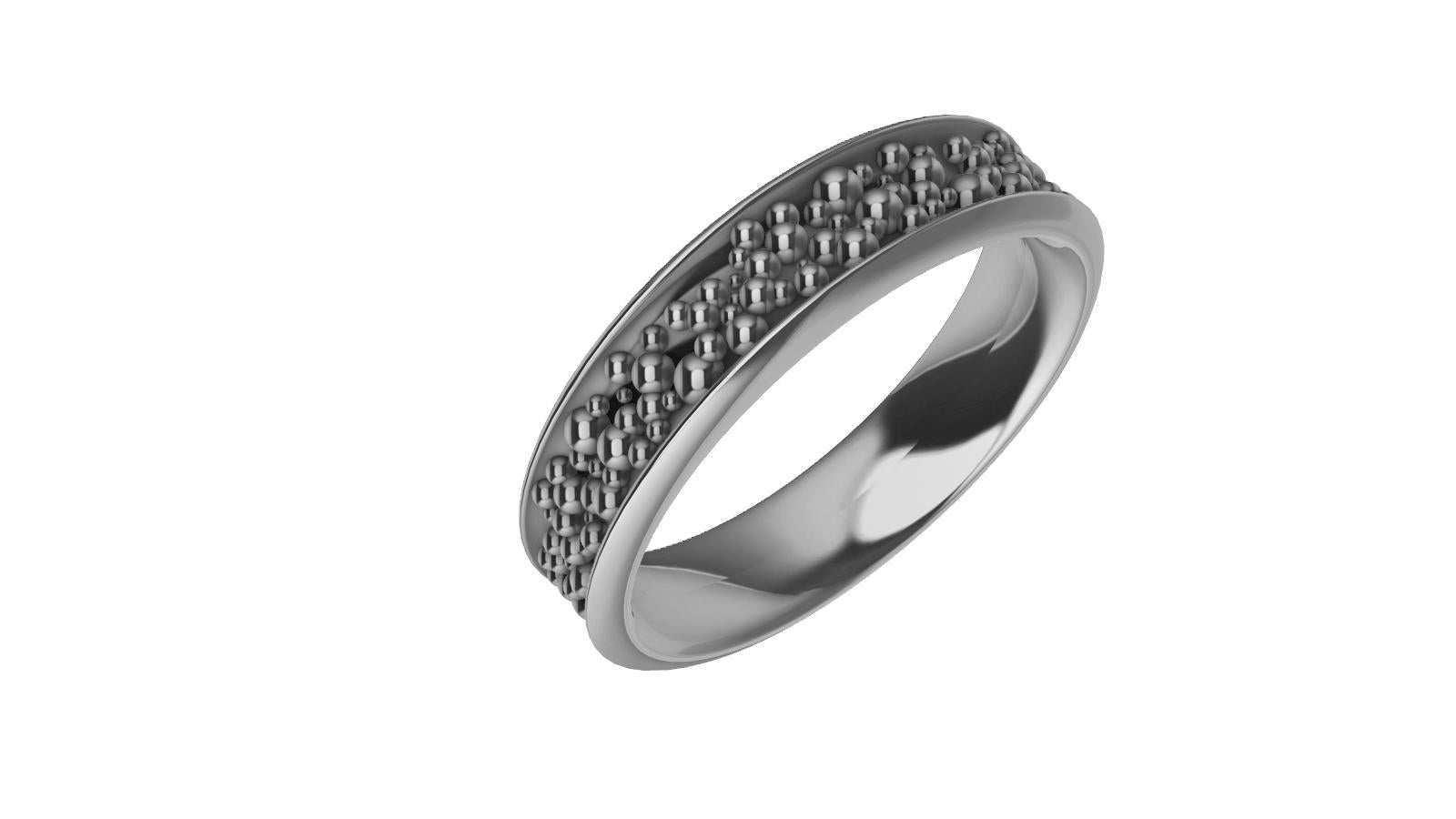 For Sale:  Platinum Mens Wedding Band 