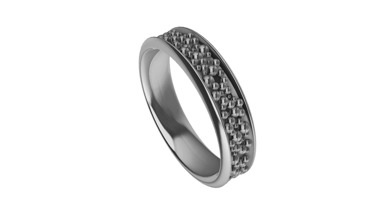 For Sale:  Platinum Mens Wedding Band 