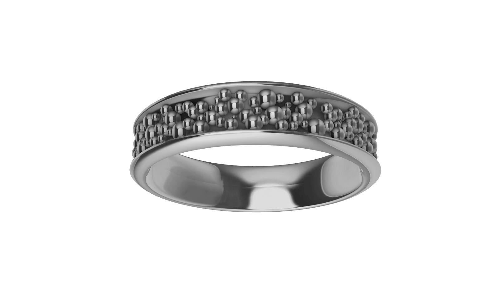 For Sale:  Platinum Mens Wedding Band 