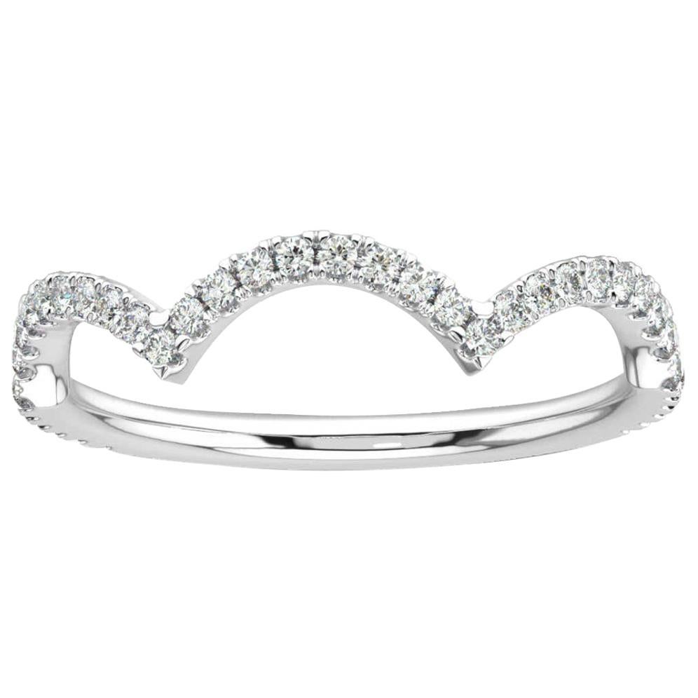 Platinum Merida Diamond Ring '1/4 Carat' For Sale