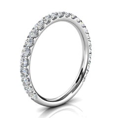 Platinum Micro-Prong Diamond Ring '1/2 Ct. Tw'