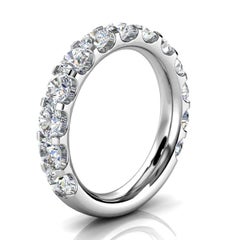 Platinum Micro-Prong Diamond Ring '2 Ct. tw'