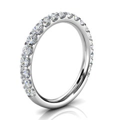 Platinum Micro-Prong Diamond Ring '3/4 Ct. Tw'