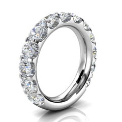Platinum Micro-Prong Diamond Ring '3 Ct. Tw'