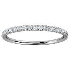 Platinum Mini Micro-Prong Diamond Ring '1/4 Ct. Tw'