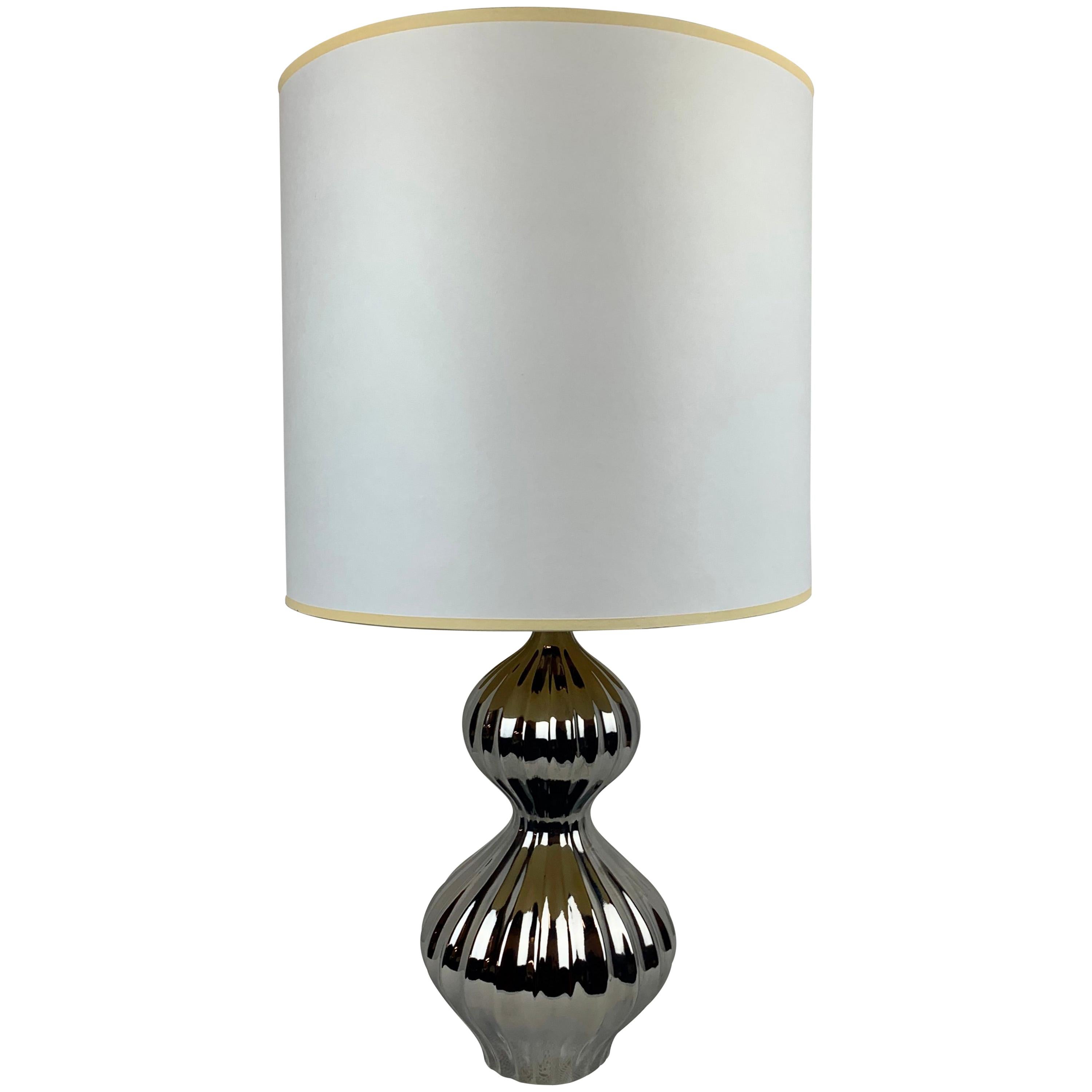 Platinum Nelson Table Lamp by Jonathan Adler