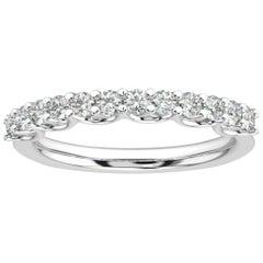 Used Platinum Olbia Diamond Ring '1/2 Ct. Tw'