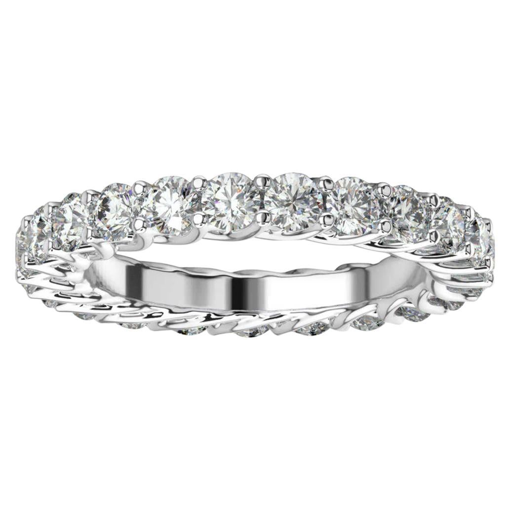 Platinum Olbia Eternity Diamond Ring '1/2 Ct. tw' For Sale