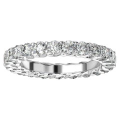 Used Platinum Olbia Eternity Diamond Ring '1/2 Ct. tw'