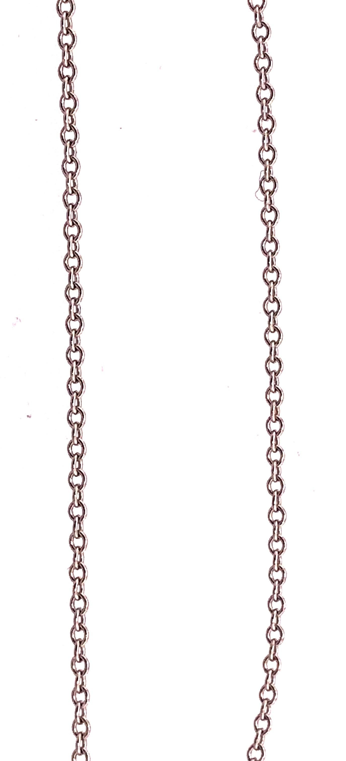 Platin-Onyx-Halskette aus Platin mit abgestuften runden Diamanten im Angebot 4