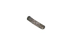 Platinum Pave Diamond Flat Eternity Band