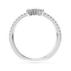 Platinum Paz Petite Diamond Ring '1/5 Carat'