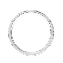 Platinum Petite Marie Diamond Ring '1/10 Ct. tw'