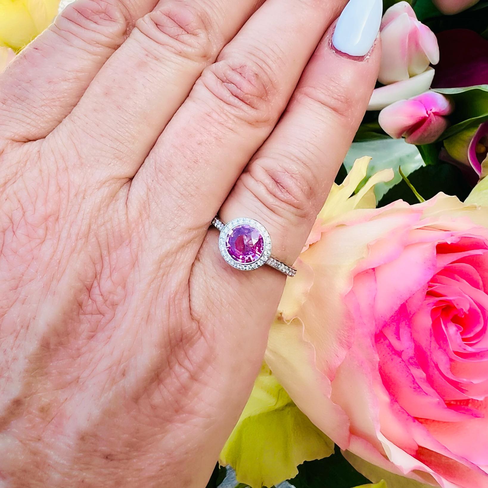 pink diamond ring tiffany