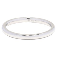 Platin Plain Ehering, Ring Einfacher Platinband