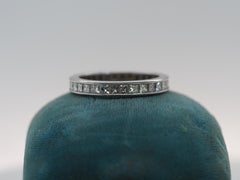 Platinum Princess Cut Diamond Eternity Band 3.00 Carat - VHK#281