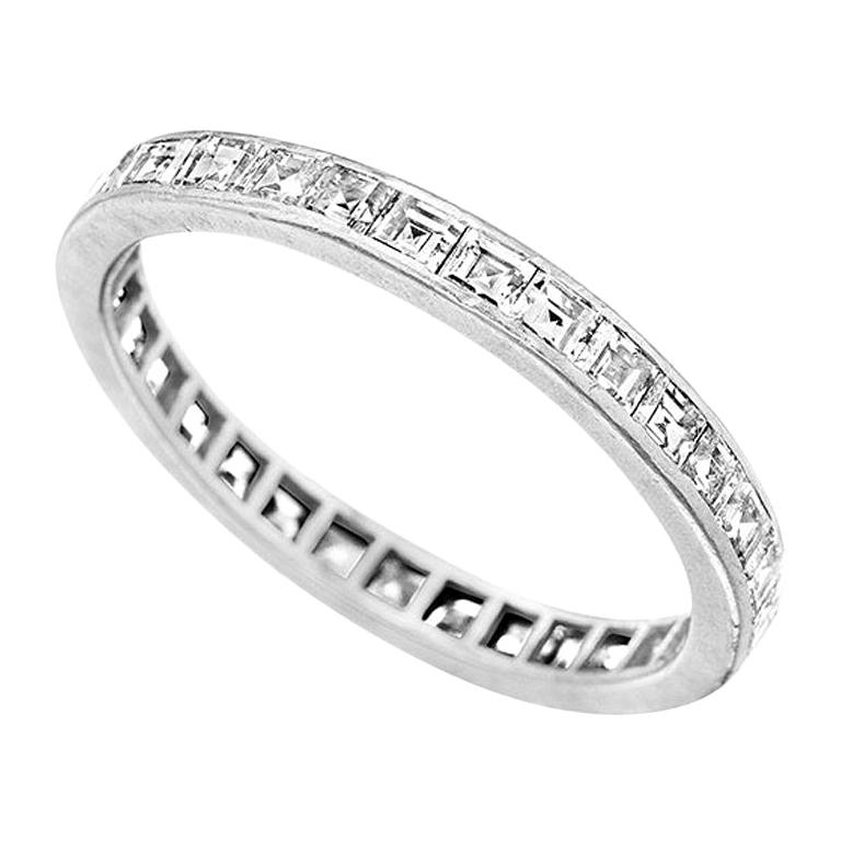 Platinum Ring with Diamonds by Tiffany & Co.