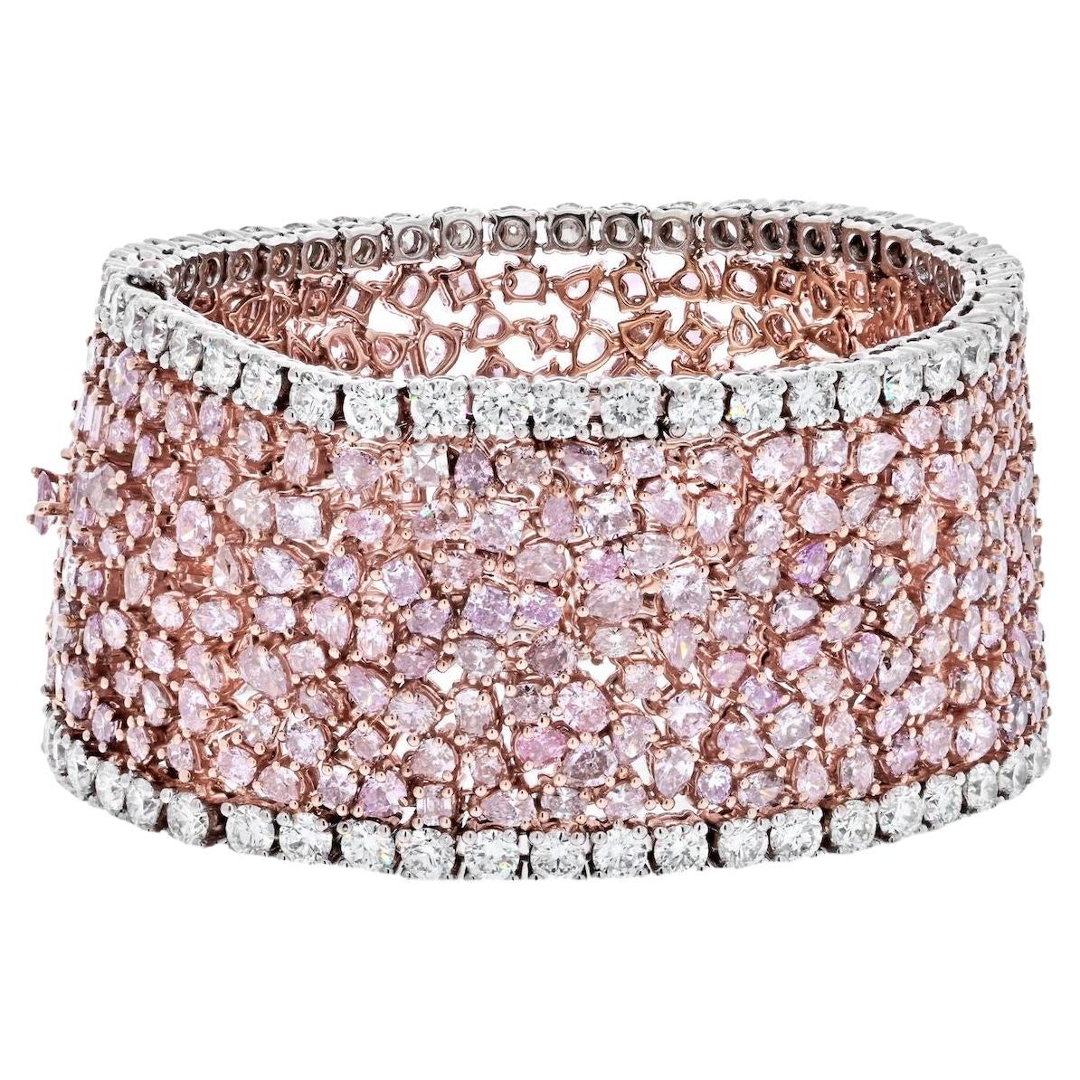 DREAM BRACELET PINK GOLD DIAMOND