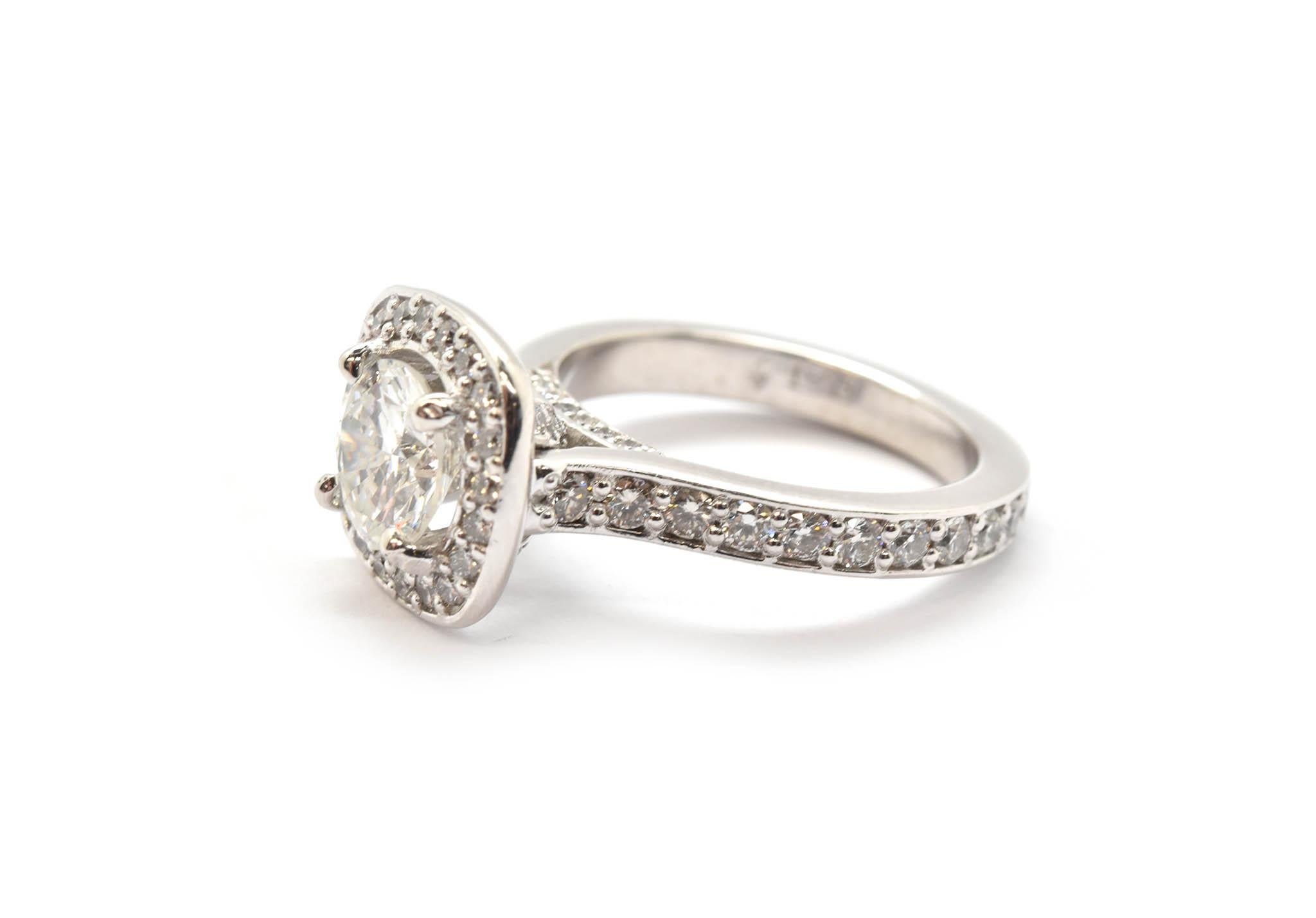 0.98 carat diamond ring