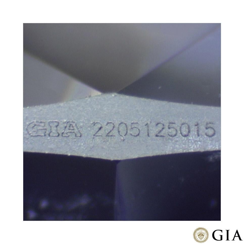 Women's GIA Certified Platinum Round Brilliant Cut Diamond Ring 2.00ct L/SI1 For Sale