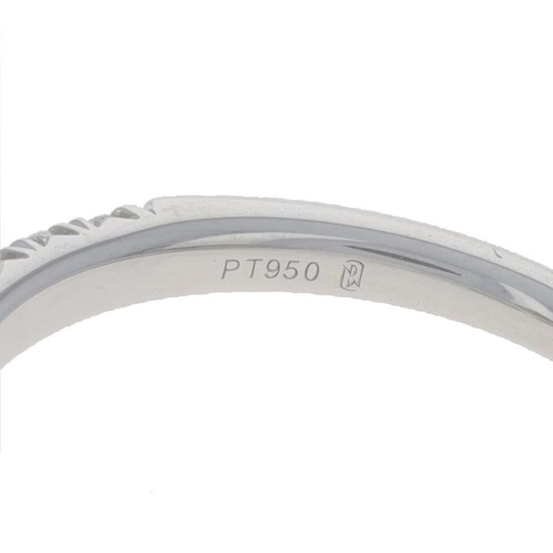 Platin Saphir & Diamant Verlobungsring & Ehering - 950 Birne 2,29ctw im Angebot 3