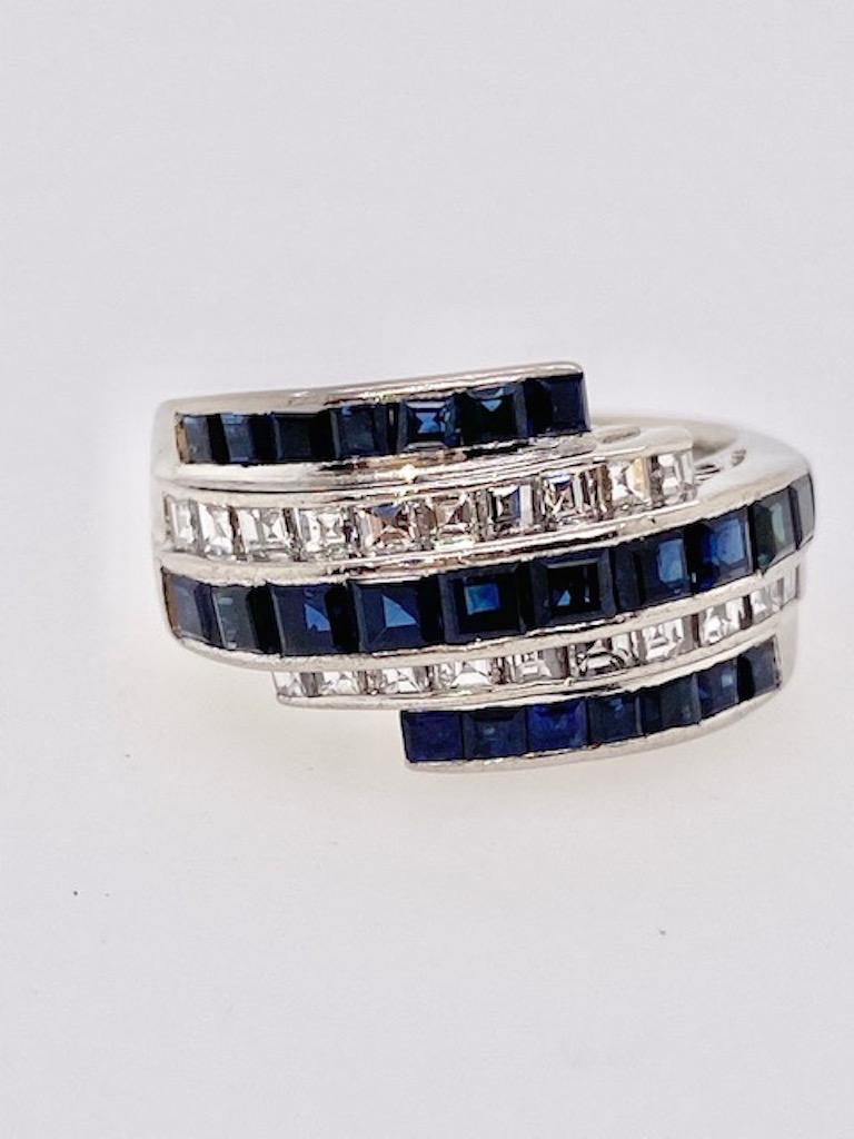 diamond and sapphire ring wraps
