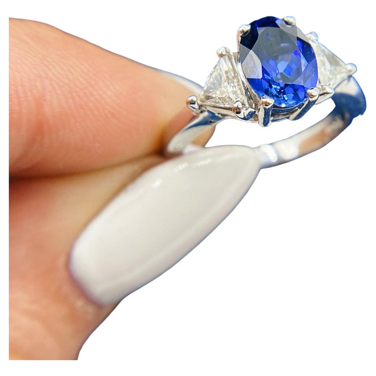 Customizable Platinum Sapphire Fashion Cocktail Ring For Sale at 1stDibs