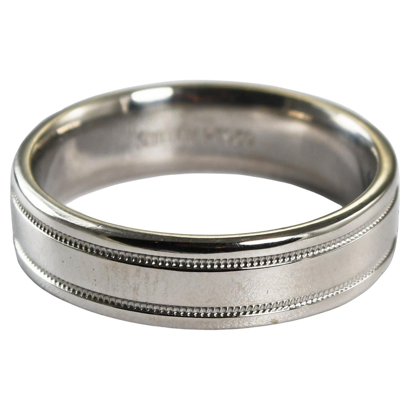 Platinum Scott Kay Wedding Band 12.4g