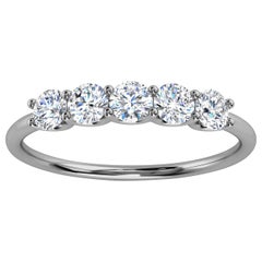 Platin Platin Diamantring '1/2 Ct. tw'