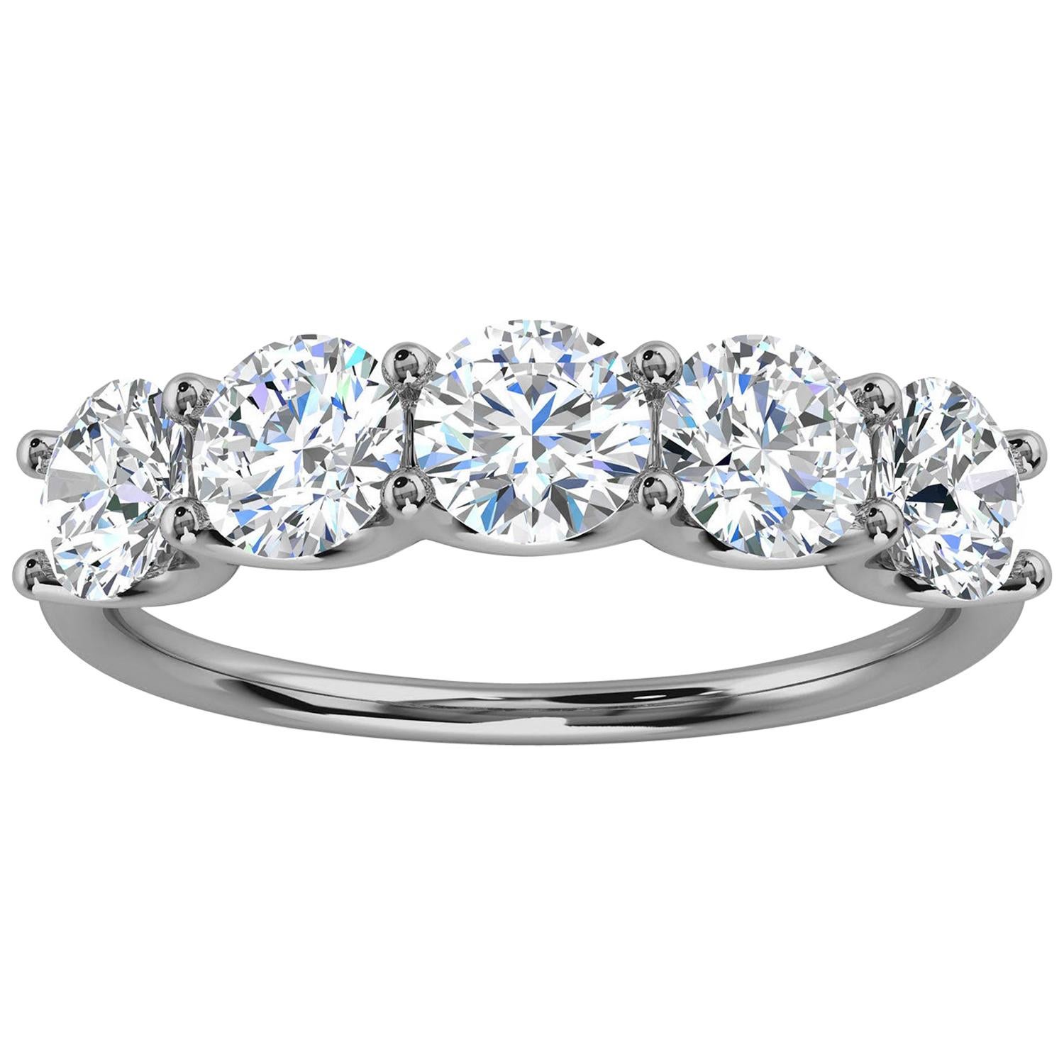 Platinum Sevilla Diamond Ring '1.5 Ct. tw' For Sale