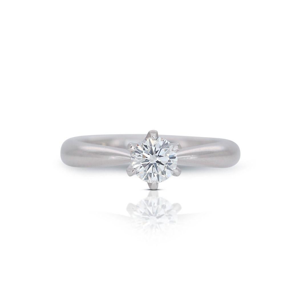 Platinum Solitaire Diamond Ring

Product Details:

Metal: Platinum

Main stone: 1 Pc Round Diamond
Colour: E
Clarity: VS1
carat weight: 0.32 carat
 
Total Jewellery weight: 3.69 grams
Total Carat Weight: 0.32 carat
SKU: SR-PT-178715 / 178715
NGI