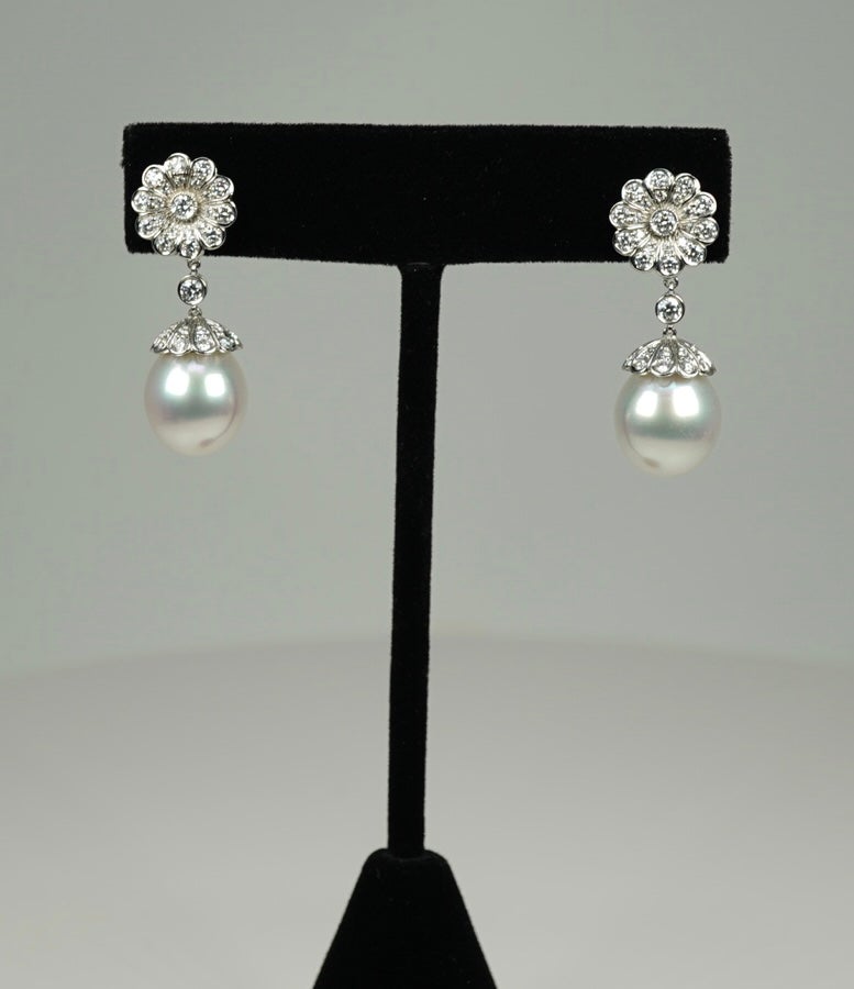 tiffany south sea pearl earrings