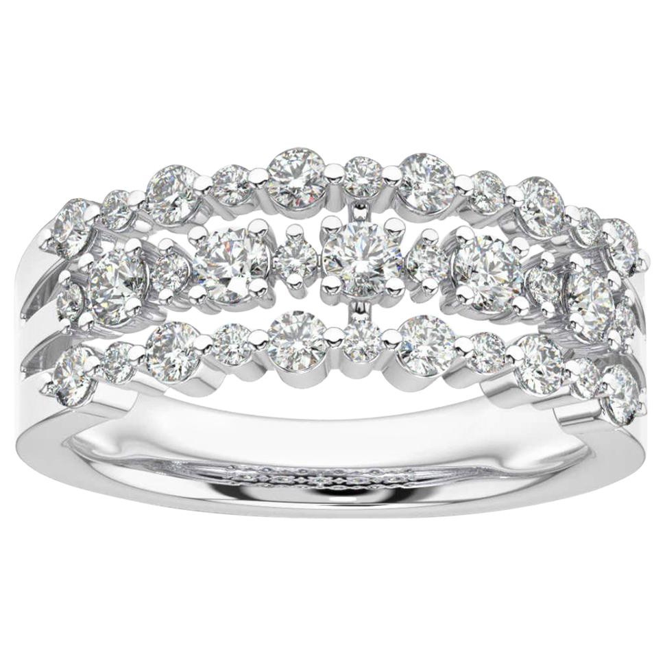 Platinum Star Fashion Diamond Ring '2/3 Carat'