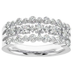 Used Platinum Star Fashion Diamond Ring '2/3 Carat'
