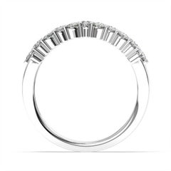 Platinum Star Fashion Diamond Ring '2/3 Carat'