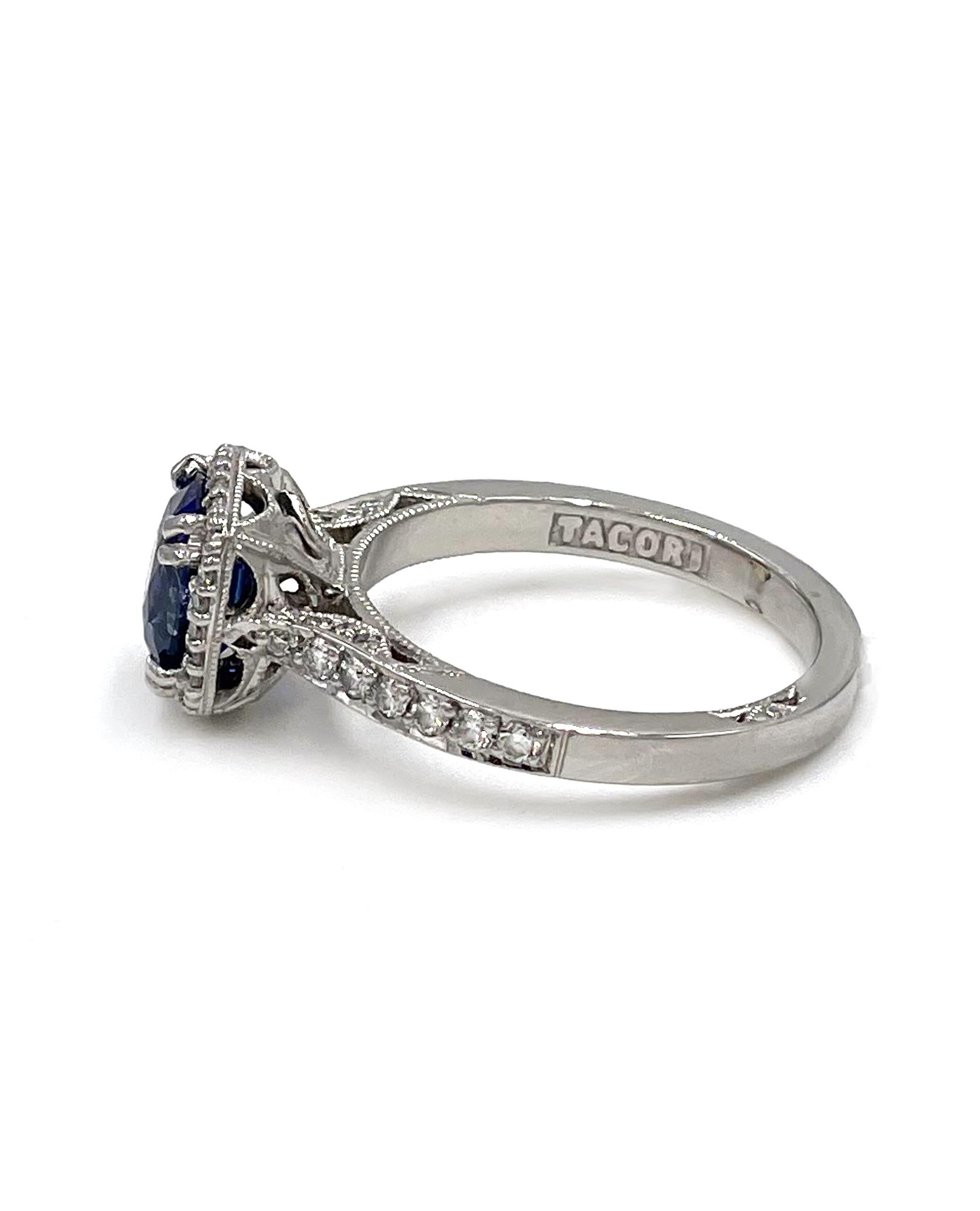 tacori dantela sapphire ring