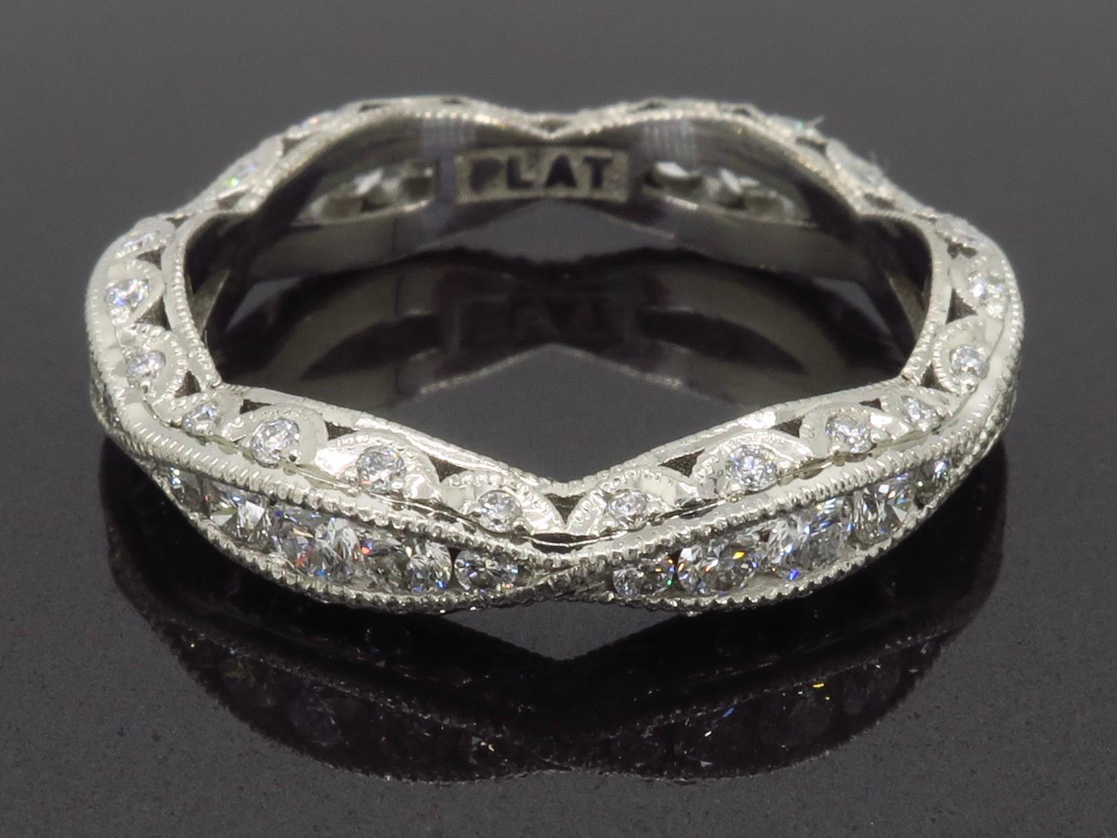 Platinum Tacori Diamond Eternity Band 2