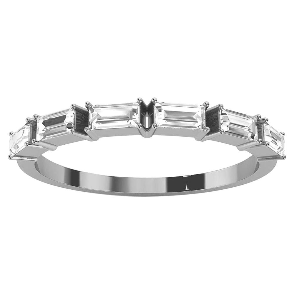 Platinum Telara Baguette Diamond Ring '1/3 Ct. Tw'