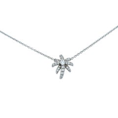 Platinum Tiffany & Co. Fireworks Diamond Necklace