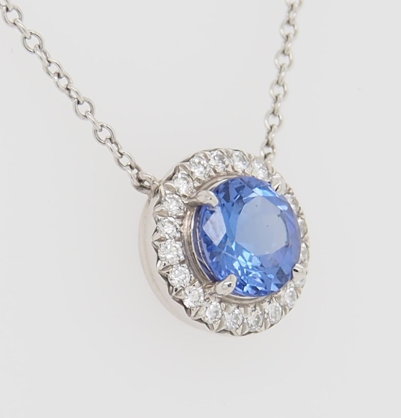 tiffany tanzanite necklace