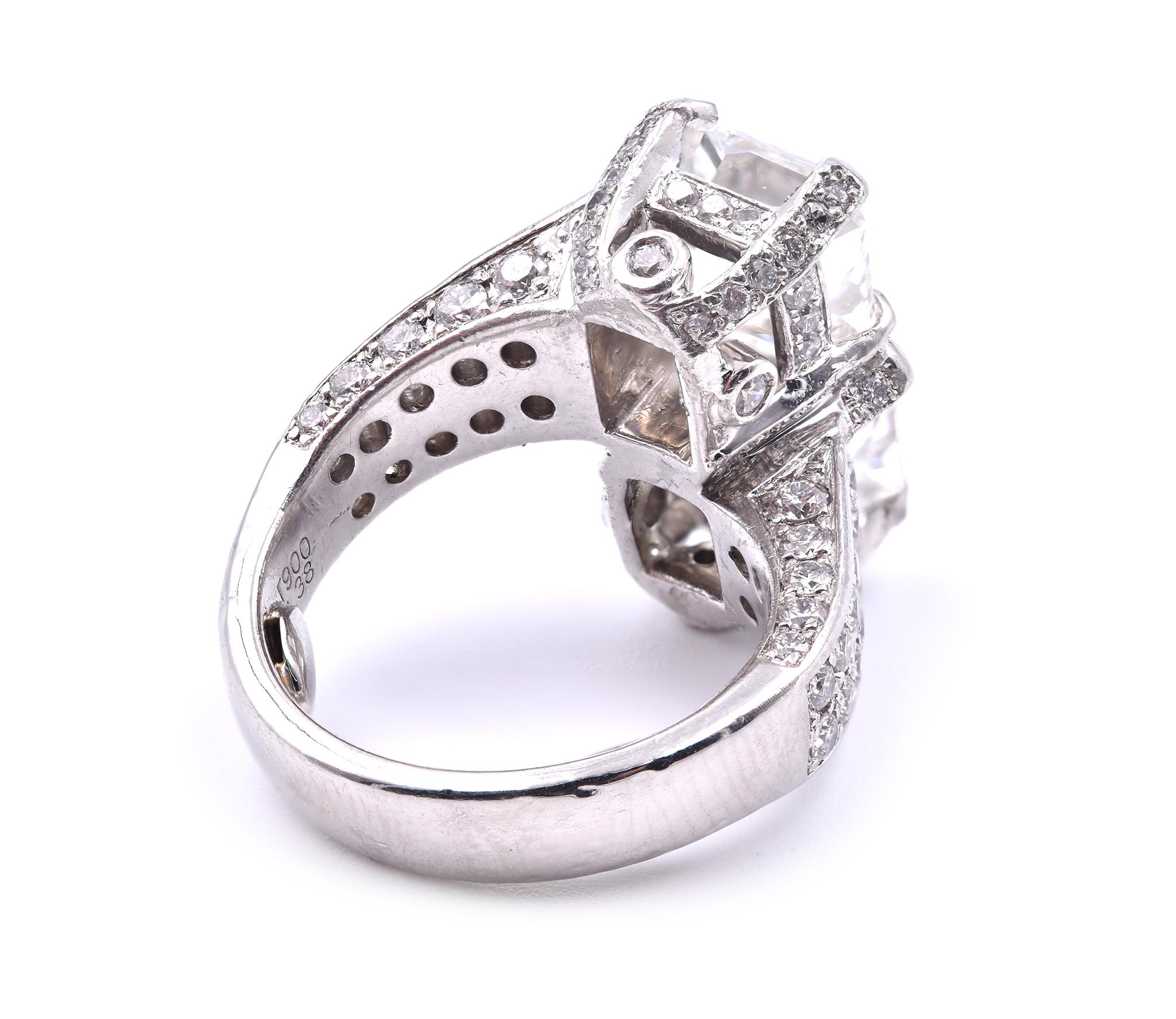 custom platinum engagement rings